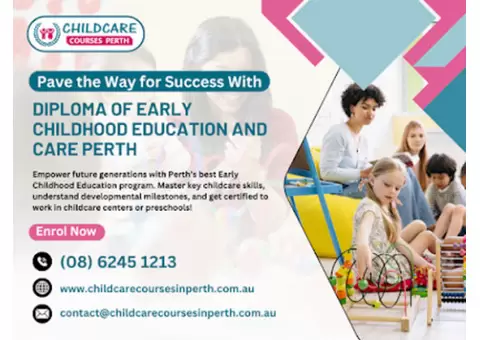 Achieve Career Success with Our Diploma in Childcare Education Provider