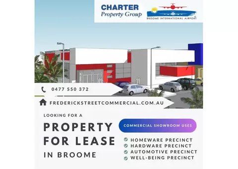 Property for Lease in Broome | Frederick Street Commercial
