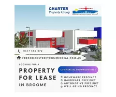 Property for Lease in Broome | Frederick Street Commercial