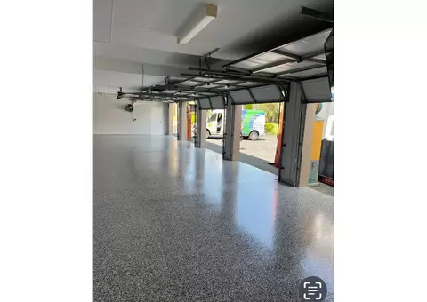 Residential epoxy flooring