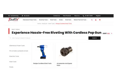 Experience Hassle-Free Riveting with Cordless Pop Gun
