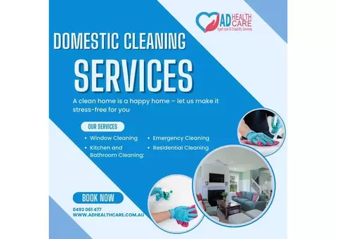 Domestic cleaning services