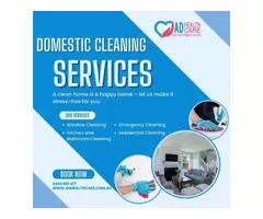 Domestic cleaning services