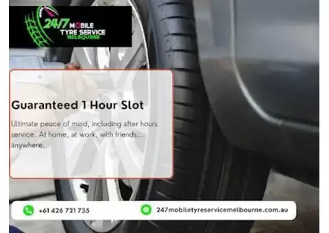 24/7 Mobile Tyre Puncture Repair Service in Melbourne