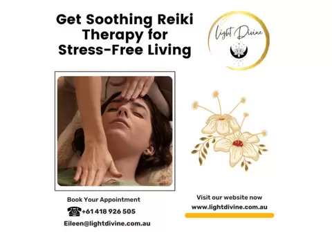 Get Soothing Reiki Therapy for Stress-Free Living