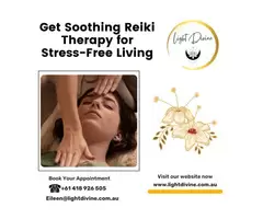 Get Soothing Reiki Therapy for Stress-Free Living