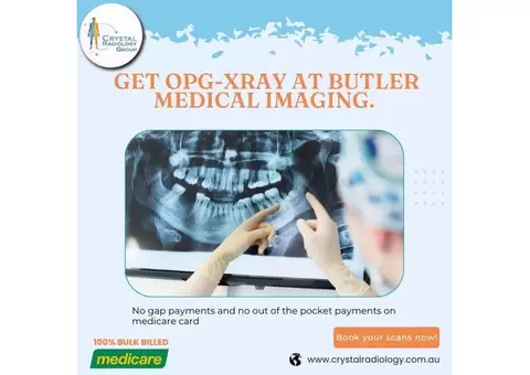 Get an OPG X-Ray at Crystal Radiology in Auburn. (02) 8315 8292