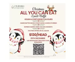 All-You-Can-Eat Christmas Lunch Buffet at Calamari Kitchen & Bar