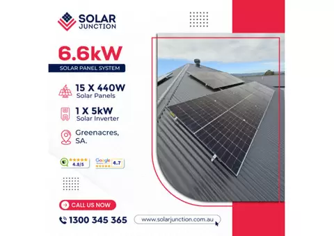 6.6 kW Solar Panels: The Perfect Fit for Your Home