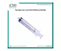 Syringe Luer Lock 30ml Without Needle | Joya Medical Supplies