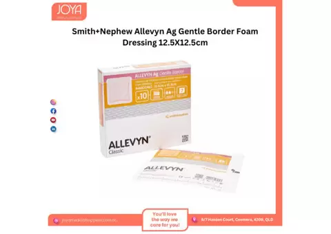 Allevyn Ag Gentle Border Foam Dressing 12.5X12.5cm | Australia