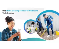 Hire Home Cleaning Services in Melbourne Via Orderoo App