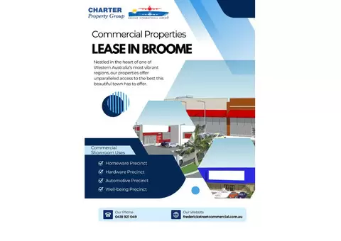 Commercial Properties for Lease in Broome | Frederick Street Commercial
