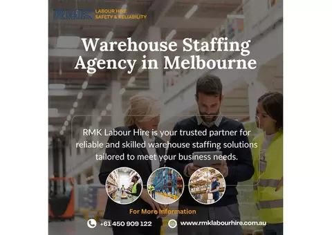 Warehouse Staffing Agency in Melbourne