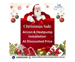 Christmas Sale Alert! Aircon and Heatpump Installation