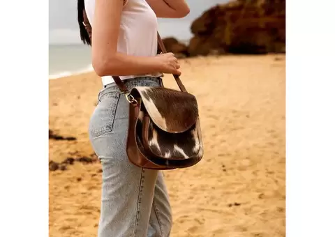 Boho Eclectica Cowhide Bags with Unique Style