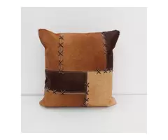 Unique Cowhide Cushions for Rustic Charm