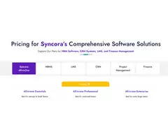 Best HRM & Business Software Pricing | Syncora