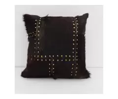 Special Cowhide Cushions for Rustic Feel