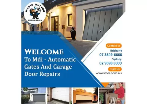 Magic Door Industries Announces Garage Door Repairs in Sydney