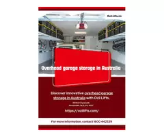 Overhead garage storage Australia