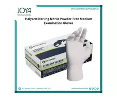 Halyard Sterling Nitrile Powder-Free Medium Examination Gloves | Australia