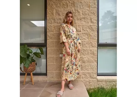 Shop Linen Connections cotton kimonos