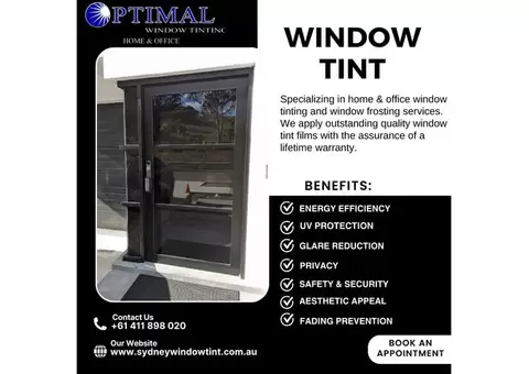 Premium Window Tinting Services in Sydney