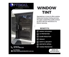Premium Window Tinting Services in Sydney