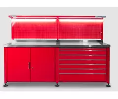 Precision-Crafted Custom Steel Workbenches