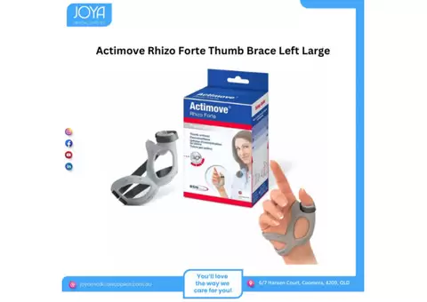 Actimove Rhizo Forte Thumb Brace Left Large | Australia - Joya Medical Supplies