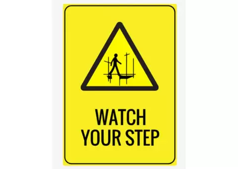 Custom metal warning signs for sale in Sydney - 2/3