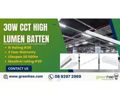 30W CCT High Lumen Batten By Greenhse Technologies