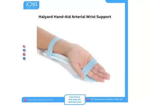 Halyard Hand-Aid Arterial Wrist Support - Joya Medical Supplies