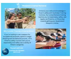 Weapons License rRenewal