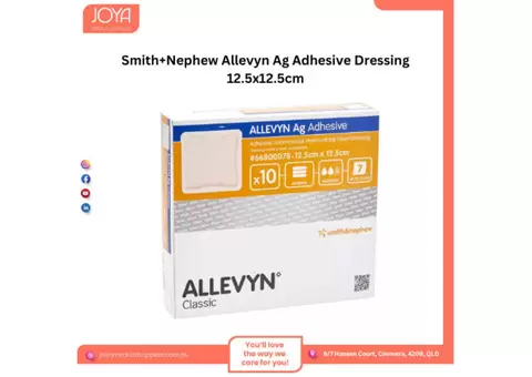 Allevyn Ag Adhesive Dressing 12.5X12.5cm | Australia - Joya Medical Supplies