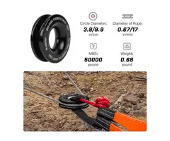 X bull Recovery Ring Soft Shackle Kit Snatch  -Qubyk AU