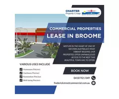 Commercial Properties for Lease in Broome | Frederick Street Commercial
