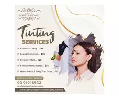 Get Gorgeous Lashes with Eyelash Tinting in Melbourne