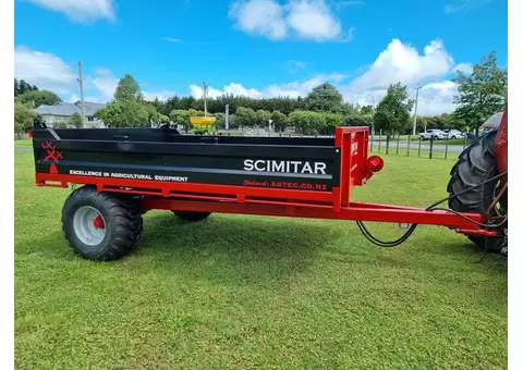 Scimitar 4 Tonne Hydraulic Tip Trailer - 1/5