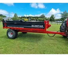 Scimitar 4 Tonne Hydraulic Tip Trailer