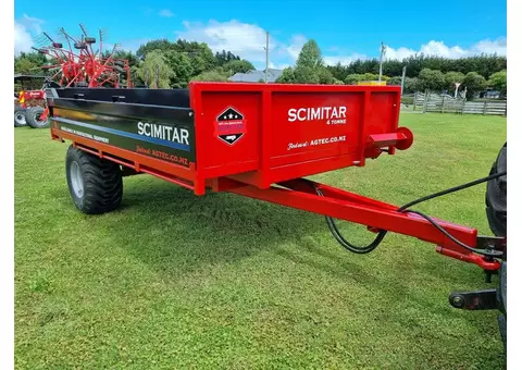 Scimitar 4 Tonne Hydraulic Tip Trailer - 2/5