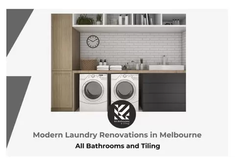 Elevate Your Home with Modern Laundry Renovations Melbourne!