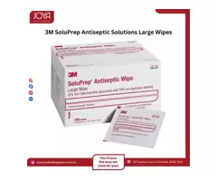 3M SoluPrep Antiseptic Solutions Large Wipes | Joya Medical Supplies