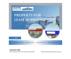 Property for Lease in Broome | Frederick Street Commercial