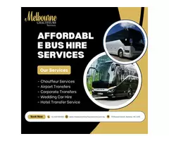 Affordable Bus Hire Services in Melbourne - Melbourne Chauffeurs Services