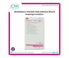 3M Medipore +Pad Soft Cloth Adhesive Wound Dressing 6cmx10cm | Australia