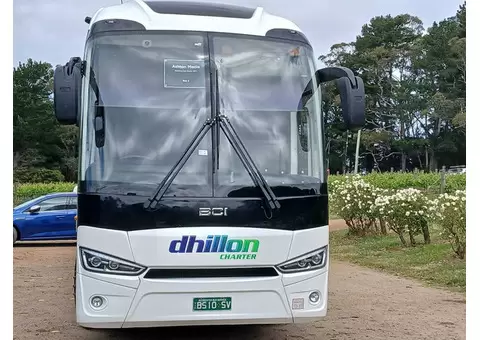 Discover Melbourne with Dhillon Bus Charter's City Tour Bus
