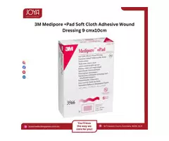 3M Medipore +Pad Soft Cloth Adhesive Wound Dressing 9cmx10cm | Australia
