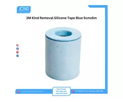 3M Kind Removal Silicone Tape Blue 50mmx5m | Joya Medical Supplies